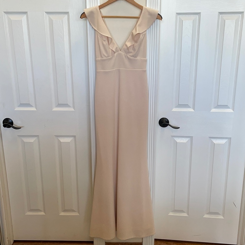 Pale pink gown